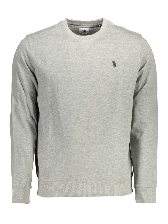 "U.S. POLO Sweatshirts im Sale | **US Polo Klassik Sweatshirt Grau** online kaufen"|Planet-Deluxe