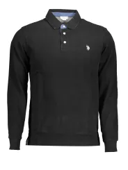 "U.S. POLO Startseite im Sale | US POLO MAN SCHWARZES LANGARM-POLOSHIRT online kaufen"|Planet-Deluxe