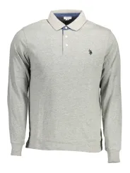 "U.S. POLO Startseite im Sale | US POLO LANGARM POLOSHIRT HERREN GRAU online kaufen"|Planet-Deluxe