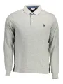 "U.S. POLO Startseite im Sale | US POLO LANGARM POLOSHIRT HERREN GRAU online kaufen"|Planet-Deluxe