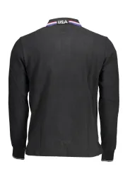 "U.S. POLO Poloshirts im Sale | US POLO HERREN LANGARM POLO SCHWARZ online kaufen"|Planet-Deluxe