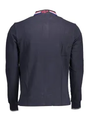 "U.S. POLO Startseite im Sale | US POLO BLAUES LANGARM-POLOSHIRT FÜR HERREN online kaufen"|Planet-Deluxe