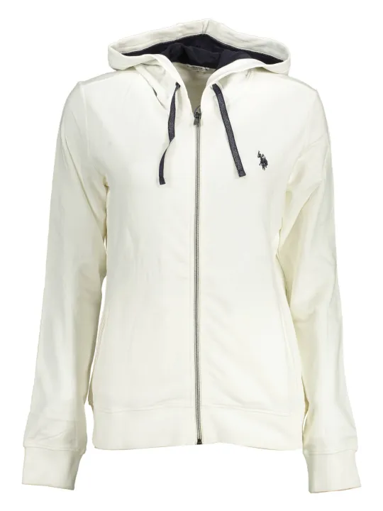 "U.S. POLO Startseite im Sale | US POLO SWEATSHIRT MIT REISSVERSCHLUSS DAMEN WEISS online kaufen"|Planet-Deluxe
