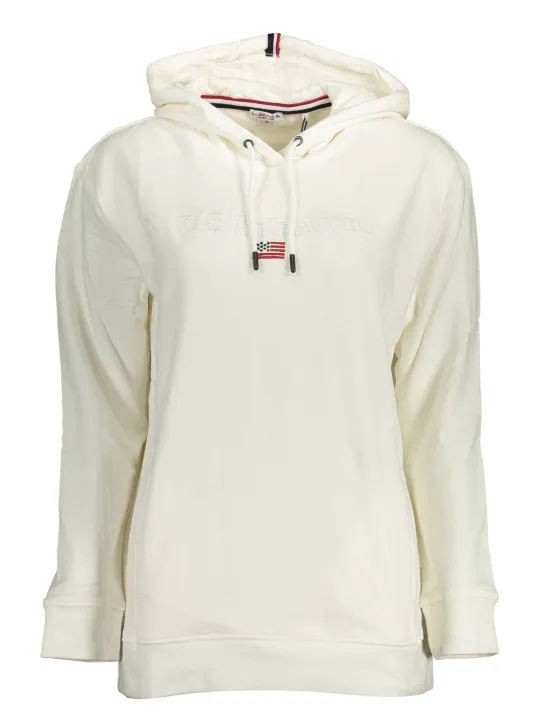 "U.S. POLO Startseite im Sale | US POLO SWEATSHIRT OHNE REISSVERSCHLUSS DAMEN WEISS online kaufen"|Planet-Deluxe