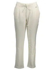 U.S. POLO Damen Sporthose - Komfort & Stil in Weiß