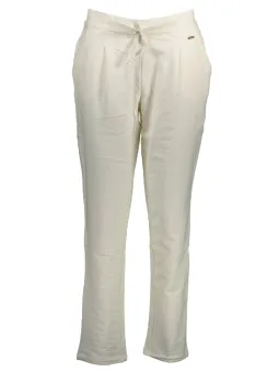 U.S. POLO Damen Sporthose - Komfort & Stil in Weiß