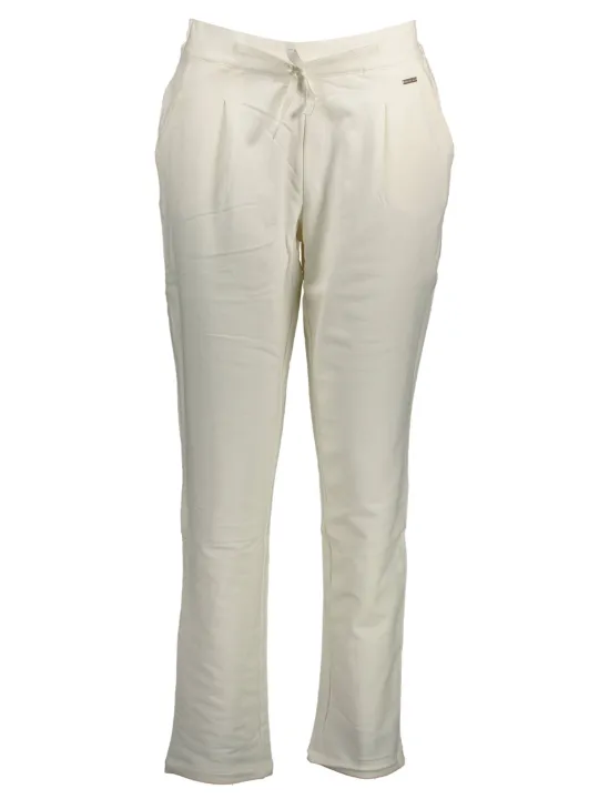 U.S. POLO Damen Sporthose - Komfort & Stil in Weiß