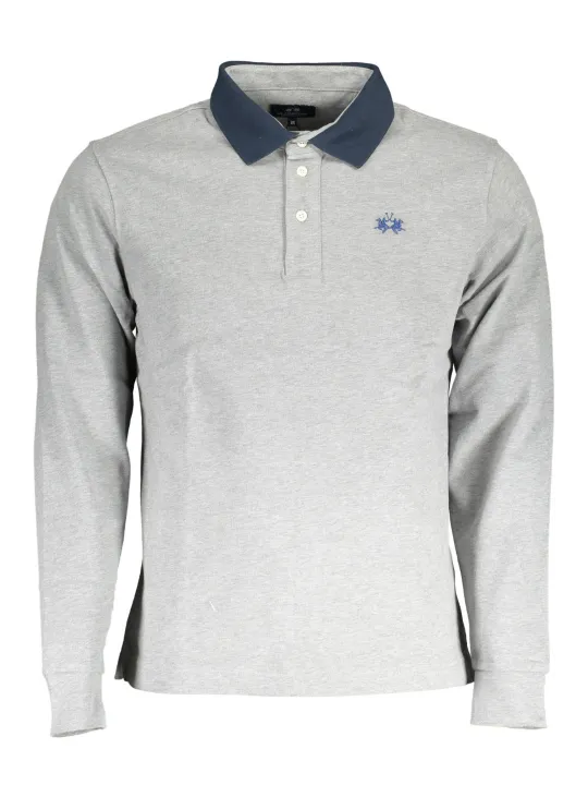 "LA MARTINA Startseite im Sale | LA MARTINA POLO LANGARM HERREN GRAU online kaufen"|Planet-Deluxe