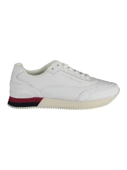 "Tommy Hilfiger Weißer Sneaker – Stilvoll & Bequem"