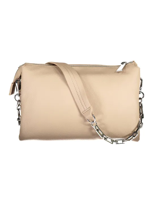 "BYBLOS Einzelstücke & Seltenheiten im Sale | **Elegante BYBLOS Tasche in Beige/Taupe mit Kettenriemen und Zickzack-Steppmuster – Exklusives Einzelstück für Stilbewusste  online kaufen"|Planet-Deluxe