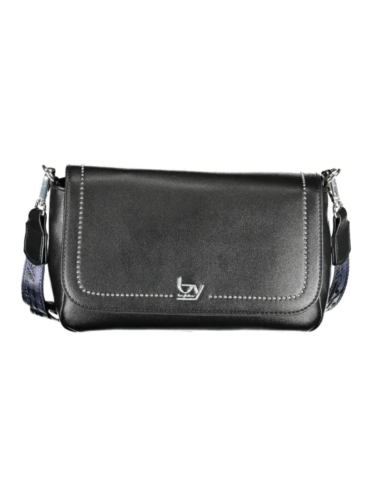 "BYBLOS Einzelstücke & Seltenheiten im Sale | "BYBLOS 20100074_NERO_293-BLK: Elegante Schwarze Ledertasche mit Verstellbarem Schultergurt und Raffinierten Details" online kaufen"|Planet-Deluxe