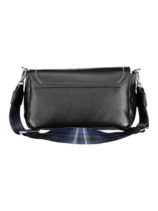 "BYBLOS Einzelstücke & Seltenheiten im Sale | "BYBLOS 20100074_NERO_293-BLK: Elegante Schwarze Ledertasche mit Verstellbarem Schultergurt und Raffinierten Details" online kaufen"|Planet-Deluxe