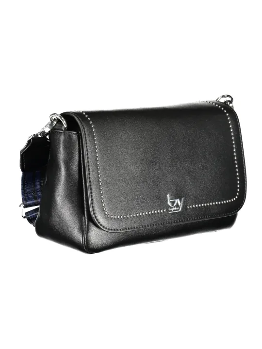 "BYBLOS Einzelstücke & Seltenheiten im Sale | "BYBLOS 20100074_NERO_293-BLK: Elegante Schwarze Ledertasche mit Verstellbarem Schultergurt und Raffinierten Details" online kaufen"|Planet-Deluxe