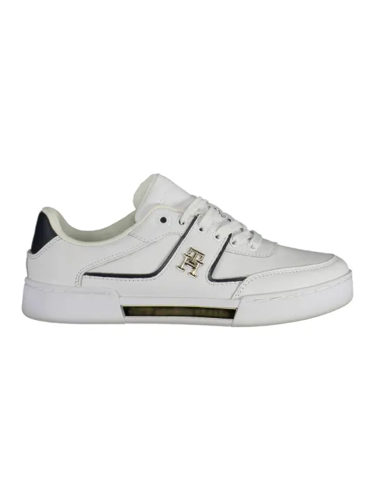 Nachhaltiger Damen-Sneaker mit Goldakzenten aus Recyclingmaterial