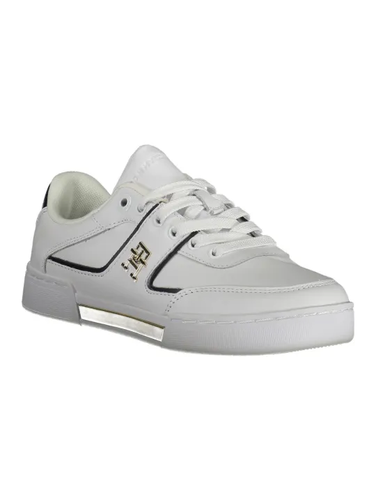 Nachhaltiger Damen-Sneaker mit Goldakzenten aus Recyclingmaterial