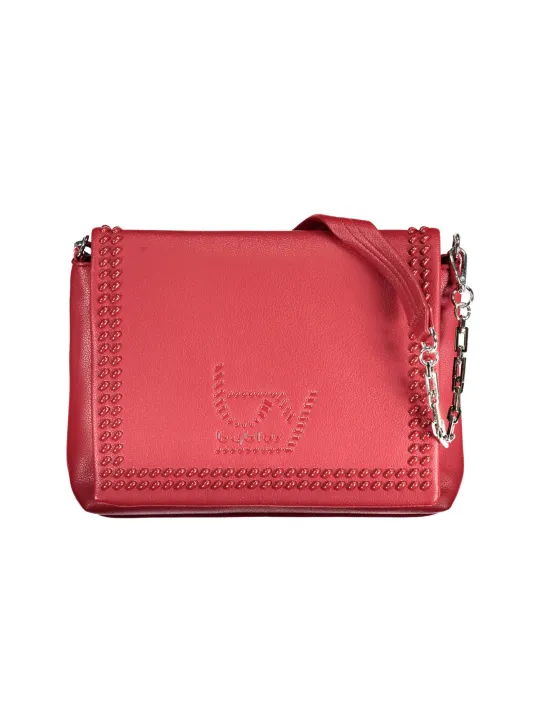 "BYBLOS Rote Clutch – Italienische Eleganz pur"