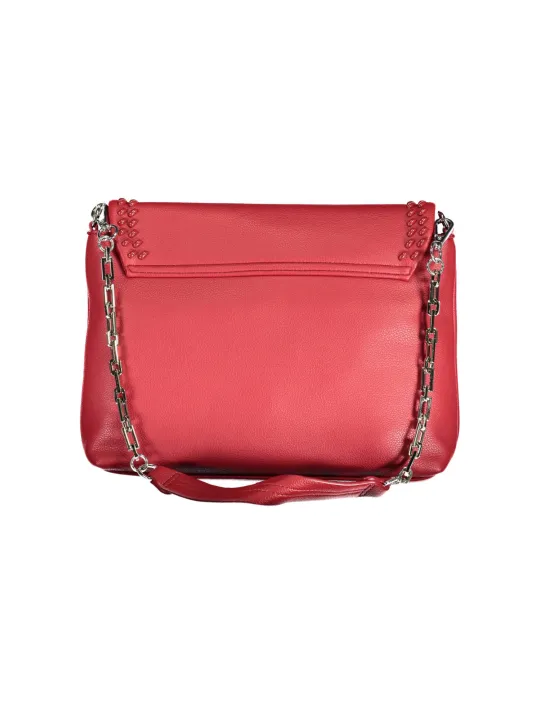 "BYBLOS Rote Clutch – Italienische Eleganz pur"