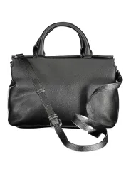 "BYBLOS Einzelstücke & Seltenheiten im Sale | BYBLOS Elegance Schwarze Lederhandtasche online kaufen"|Planet-Deluxe