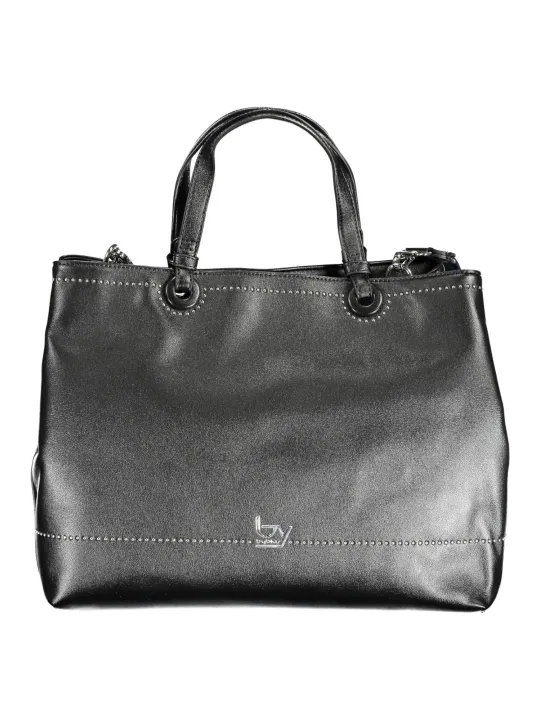 "BYBLOS Einzelstücke & Seltenheiten im Sale | **Exklusive BYBLOS Lederhandtasche in Schwarz – Modell 20100070_NERO_293-BLK: Zeitlose Eleganz und Italienische Handwerkskunst online kaufen"|Planet-Deluxe