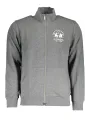 "LA MARTINA Sweatshirts im Sale | La Martina Graues Zip-Sweatshirt mit Stickerei online kaufen"|Planet-Deluxe