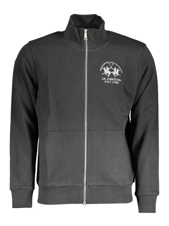 "LA MARTINA Sweatshirts im Sale | La Martina Elegance Schwarz Sweatshirt online kaufen"|Planet-Deluxe