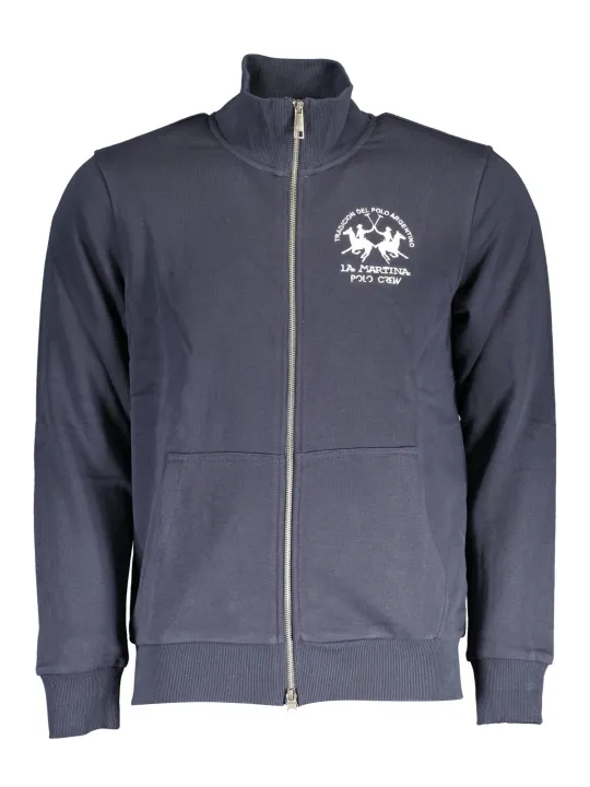"LA MARTINA Startseite im Sale | LA MARTINA BLAUER REISSVERSCHLUSS-SWEATSHIRT FÜR HERREN online kaufen"|Planet-Deluxe