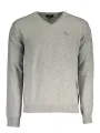 "LA MARTINA Pullover im Sale | La Martina Grauer V-Ausschnitt Pullover online kaufen"|Planet-Deluxe