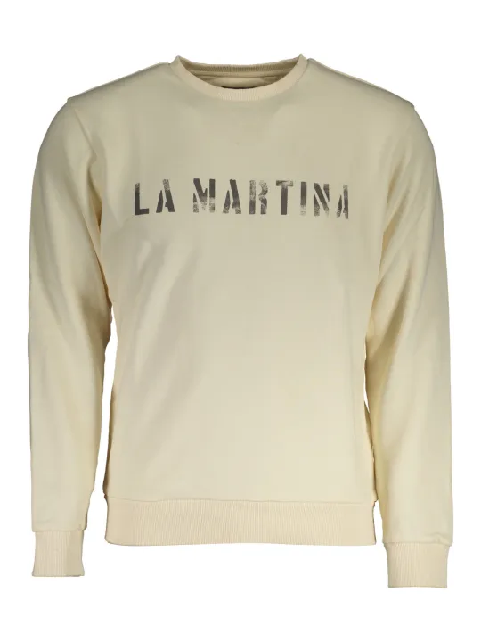 "LA MARTINA Startseite im Sale | LA MARTINA WEIßER HERREN SWEATSHIRT OHNE REISSVERSCHLUSS online kaufen"|Planet-Deluxe