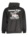 "Tommy Hilfiger Sweatshirts im Sale | Tommy Hilfiger Klassik Hoodie Schwarz Baumwolle Nachhaltig online kaufen"|Planet-Deluxe