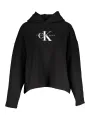"Calvin Klein Startseite im Sale | CALVIN KLEIN DAMEN SWEATSHIRT OHNE REISSVERSCHLUSS SCHWARZ online kaufen"|Planet-Deluxe