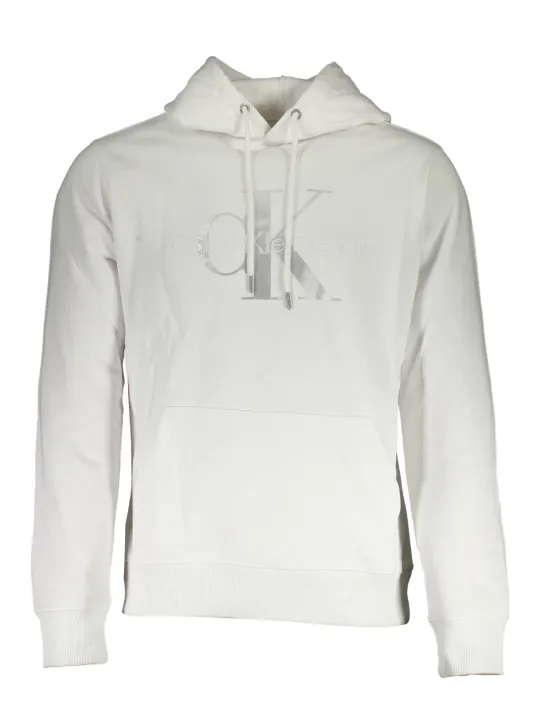 "Calvin Klein Startseite im Sale | CALVIN KLEIN WEISS HERREN SWEATSHIRT OHNE REISSVERSCHLUSS online kaufen"|Planet-Deluxe