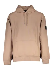"Calvin Klein Sweatshirts im Sale | Calvin Klein Beige Hoodie Essential online kaufen"|Planet-Deluxe