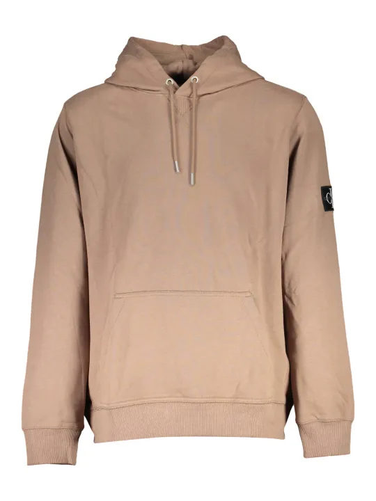 "Calvin Klein Sweatshirts im Sale | Calvin Klein Beige Hoodie Essential online kaufen"|Planet-Deluxe
