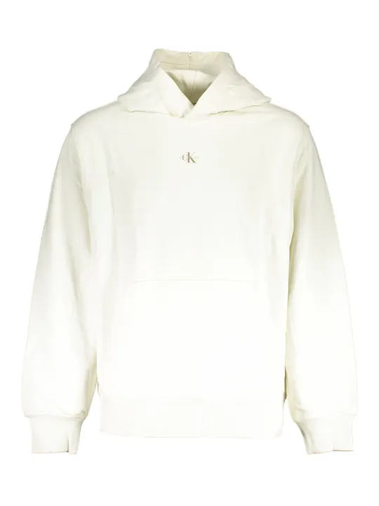 "Calvin Klein Sweatshirts im Sale | Calvin Klein Komfort Hoodie Cremefarben online kaufen"|Planet-Deluxe