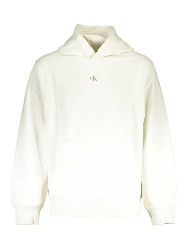 "Calvin Klein Sweatshirts im Sale | Calvin Klein Komfort Hoodie Cremefarben online kaufen"|Planet-Deluxe