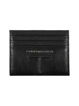 Eleganter Tommy Hilfiger Lederkartenhalter für Herren