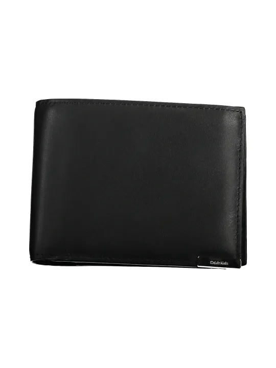 "Calvin Klein Brieftaschen im Sale | Calvin Klein Elegante RFID Lederbrieftasche Schwarz online kaufen"|Planet-Deluxe