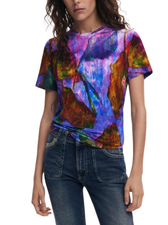 T-Shirt Desigual - Desigual T-Shirt Donna 90,00 €  | Planet-Deluxe