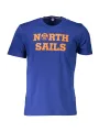 "North Sails T-Shirts im Sale | North Sails Blaues Logo T-Shirt online kaufen"|Planet-Deluxe