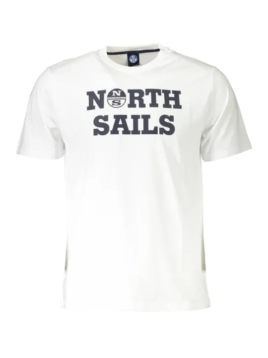"North Sails T-Shirts im Sale | North Sails Classic Weißes TShirt  online kaufen"|Planet-Deluxe