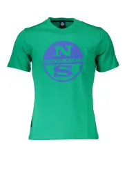 "North Sails T-Shirts im Sale | North Sails Green Sardinia Tee online kaufen"|Planet-Deluxe
