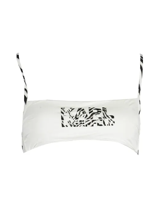 "Karl Lagerfeld Beachwear Badeanzüge & Bikinis im Sale | Karl Lagerfeld Beachwear KL22WTP26_BIANCO_WHITE online kaufen"|Planet-Deluxe