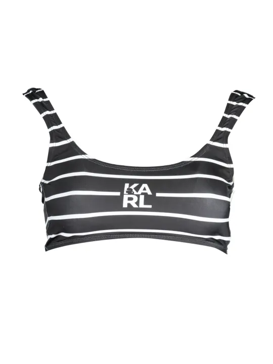 "Karl Lagerfeld Beachwear Startseite im Sale | KARL LAGERFELD BEACHWEAR TOP DAMENKOSTÜM SCHWARZ online kaufen"|Planet-Deluxe