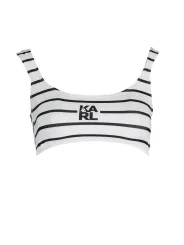 "Karl Lagerfeld Beachwear Badeanzüge & Bikinis im Sale | Karl Lagerfeld Beachwear KL22WTP16_BIANCO_WHITE online kaufen"|Planet-Deluxe