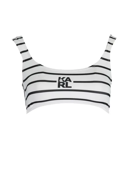 "Karl Lagerfeld Beachwear Badeanzüge & Bikinis im Sale | Karl Lagerfeld Beachwear KL22WTP16_BIANCO_WHITE online kaufen"|Planet-Deluxe