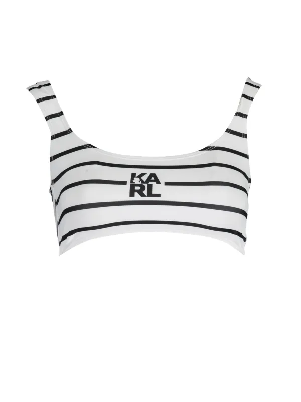 "Karl Lagerfeld Beachwear Badeanzüge & Bikinis im Sale | Karl Lagerfeld Beachwear KL22WTP16_BIANCO_WHITE online kaufen"|Planet-Deluxe