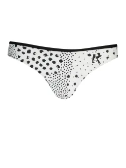 "Karl Lagerfeld Weiße Sommer Badehose - Stilvoll & Modern"
