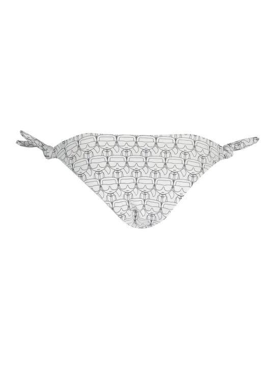"Karl Lagerfeld Beachwear Badeanzüge & Bikinis im Sale | Karl Lagerfeld Beachwear KL22WBT14_BIANCO_WHITE online kaufen"|Planet-Deluxe