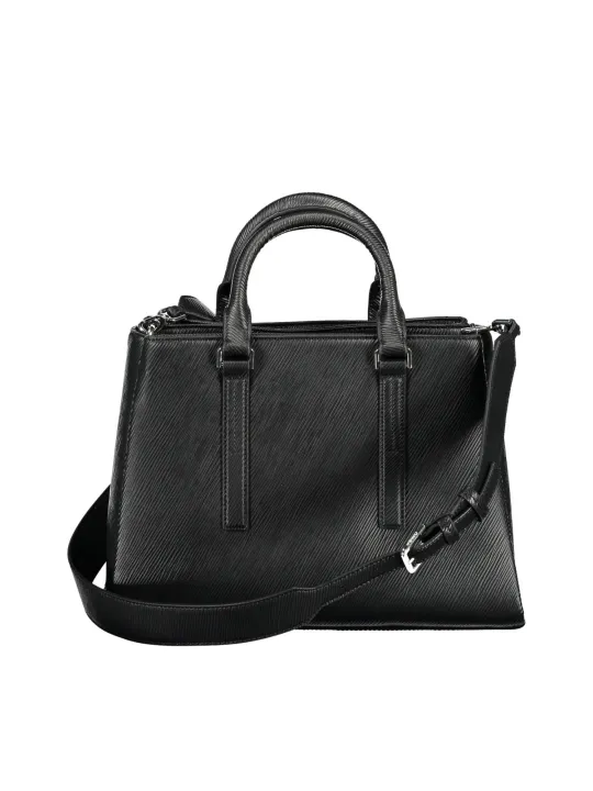 "Calvin Klein Einzelstücke & Seltenheiten im Sale | Calvin Klein Elegante Lederhandtasche Nero online kaufen"|Planet-Deluxe