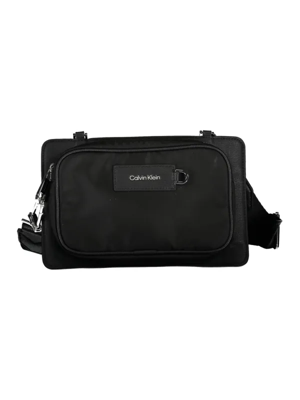 Calvin Klein Schwarze Messenger Tasche - Stilvoll & Praktisch